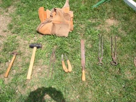Farriers tools